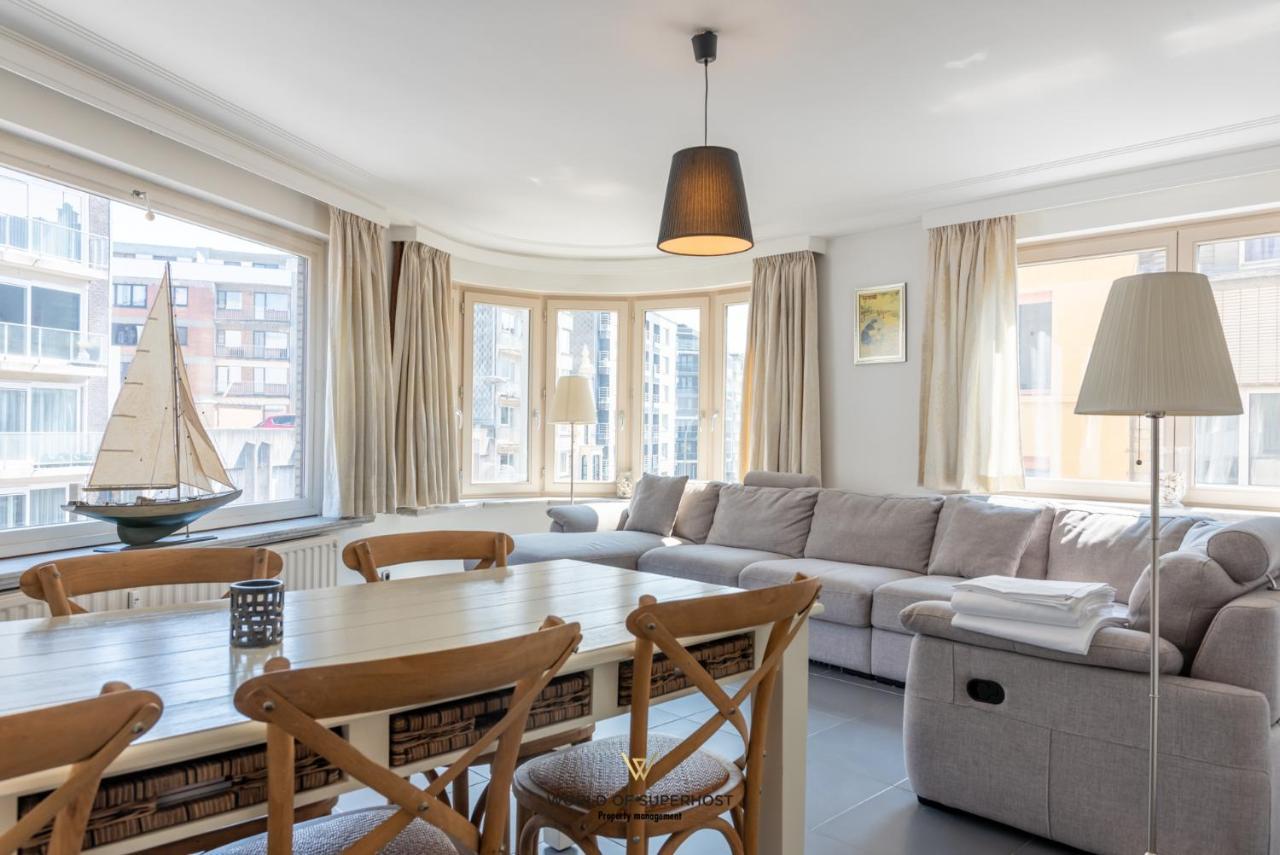 Beautiful Sunny Apartment Near The Sea Oostende Bagian luar foto